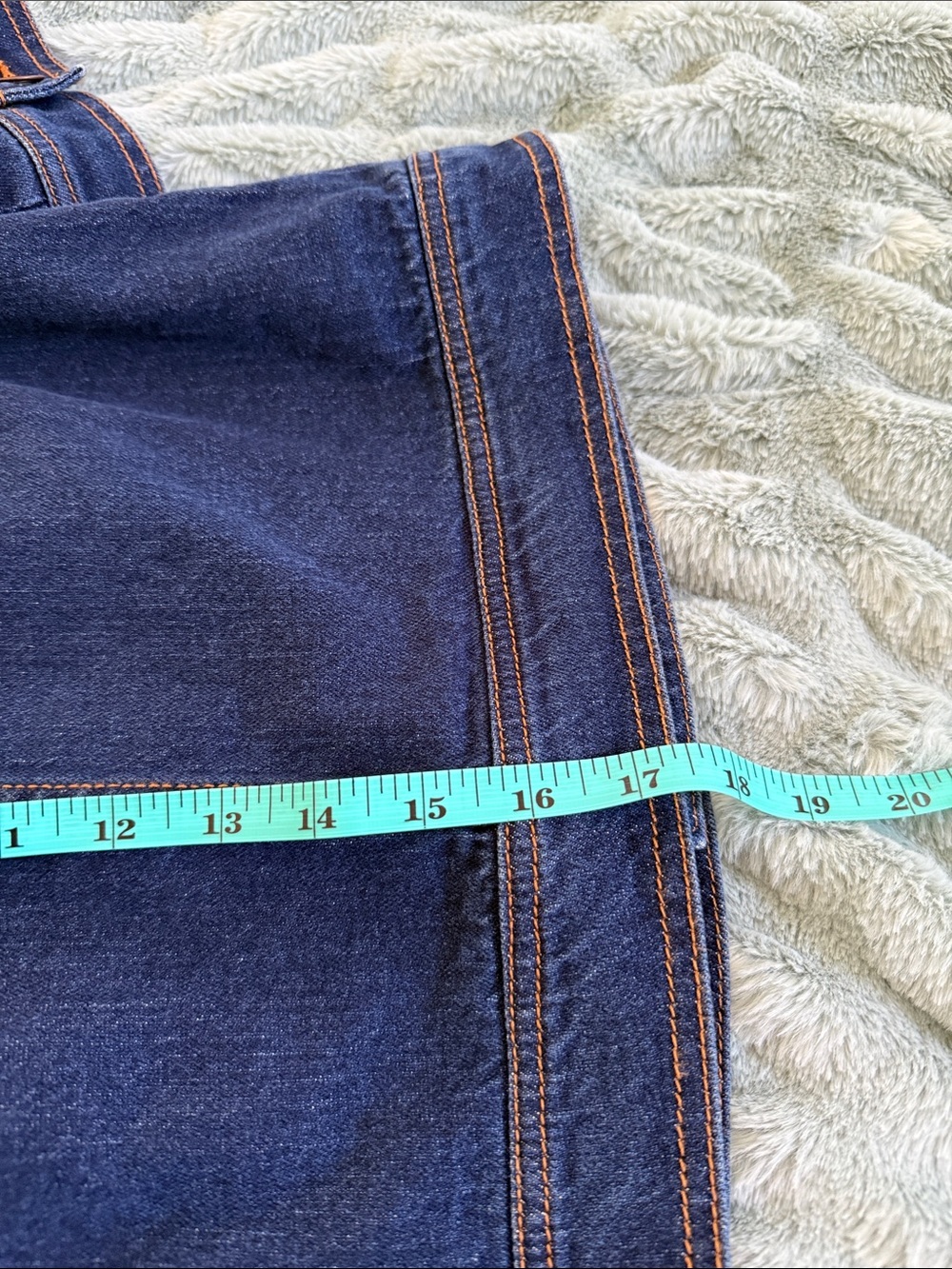 Talbots Deep Blue Short-Sleeve Denim Jacket - Picture 5 of 5